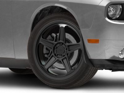 Challenger SRT Demon Style Satin Black Wheel; Rear Only; 20x10.5; 25mm