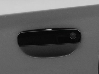 Door Handle Covers; Gloss Black (11-23 Charger)
