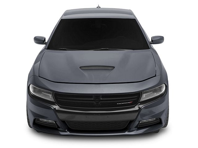 Type-SRT Style Ram Air Hood; Unpainted (15-23 Charger)