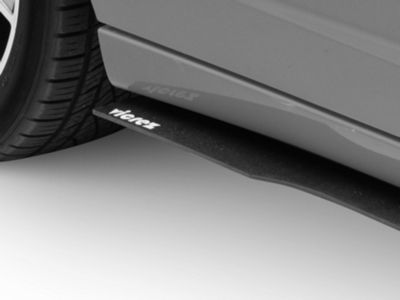 VZ3 Style Side Skirt Splitters; Textured Black (11-23 Charger, Excluding Widebody)