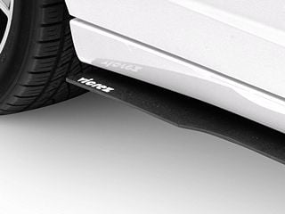 VZ3 Style Side Skirt Splitters; Textured Black (11-23 Charger, Excluding Widebody)