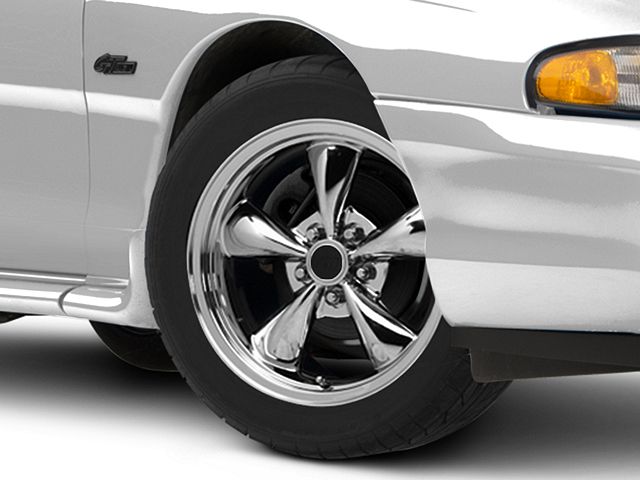 Bullitt Chrome Wheel; 17x8 (94-98 Mustang)