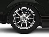 Deep Dish FR500 Style Chrome Wheel; Rear Only; 18x10 (05-09 Mustang)