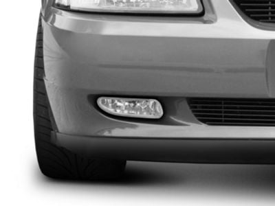 Raxiom Axial Series Fog Lights; Chrome (99-04 Mustang, Excluding Cobra)