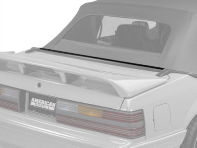 OPR Rear Center Well Molding Weatherstripping (87-93 Mustang Convertible)