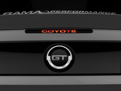 SEC10 Coyote Third Brake Light Decal (11-14 Mustang)