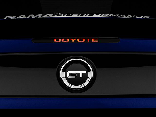 SEC10 Coyote Third Brake Light Decal (11-14 Mustang)