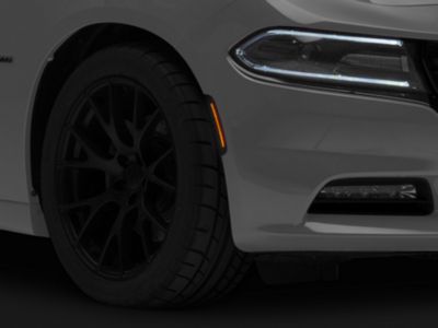Diode Dynamics LED Front and Rear Side Marker Lights; Smoked (15-23 Charger)
