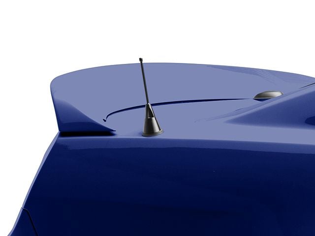 Drake Muscle Cars Billet Aluminum Short Antenna; Black; 4-Inch (10-14 Mustang)