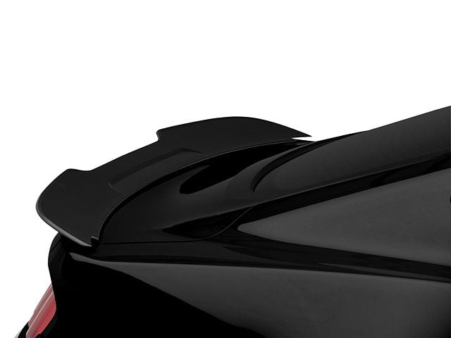 Drake Muscle Cars Rear Spoiler; Satin Black (15-23 Mustang Fastback)