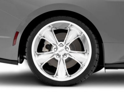 Foose Mustang Legend Chrome Wheel; Rear Only; 20x10; 40mm