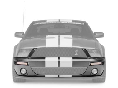 Ford GT500 Front Bumper Cover; Unpainted (07-09 Mustang GT500)