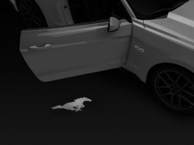 Ford Pony Puddle Light; Passenger Side (15-23 Mustang)