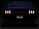 Form Lighting LED Tail Lights; Black Housing; Clear Lens (15-23 Mustang)