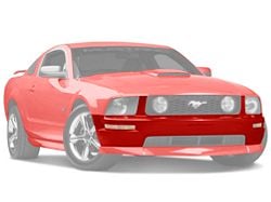 OPR Front Bumper Cover; Unpainted (05-09 Mustang GT)