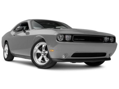 Challenger SRT Style Rear Spoiler; Matte Black (08-23 Challenger