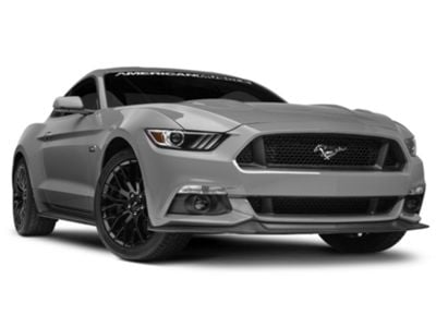 Mustang GT500 Track Pack Style Rear Spoiler; Gloss Black (15