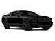 Staggered MMD 551C Black Wheel and Mickey Thompson Tire Kit; 20-Inch (15-23 Mustang GT, EcoBoost, V6)