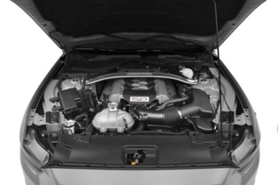 SpeedForm Modern Billet Underhood Dress-Up Kit; Chrome (15-17 Mustang GT)