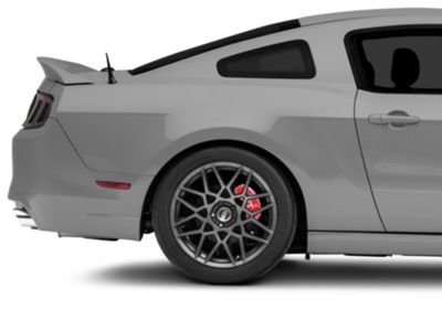 MGP Mustang Red Caliper Covers with GT Logo; Front and Rear