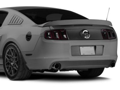 MMD Decklid Panel; Black (13-14 Mustang)