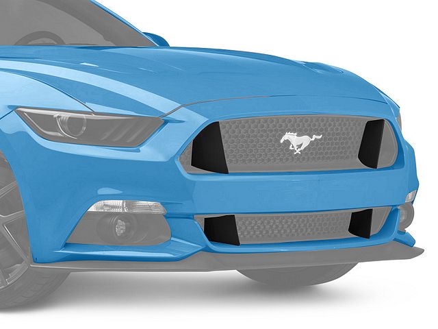 MMD GT350 Style Upper and Lower Grille Extensions (15-17 Mustang GT)