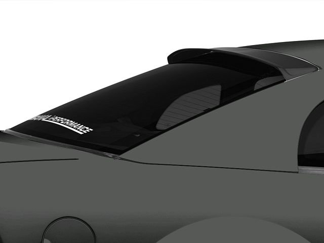 MMD Roof Spoiler; Matte Black (94-04 Mustang Coupe)