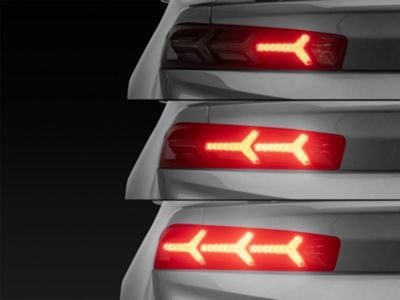 Morimoto XB LED Tail Lights; Black Housing; Smoked Lens (16-18 Camaro)
