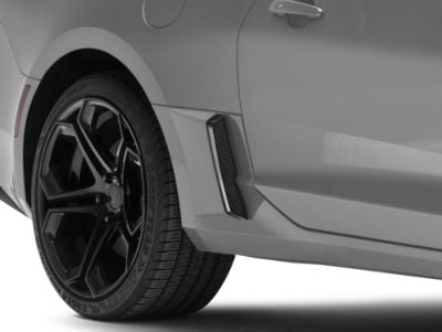 MP Concepts Quarter Panel Scoops; Unpainted (16-24 Camaro)