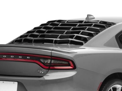 MP Concepts Charger Rear Window Louvers Gloss Black CR5196 GB 11 23 Charger Free Shipping