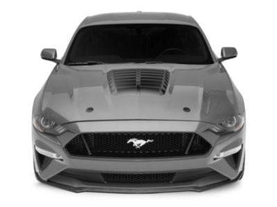 MP Concepts Aluminum GT500 Style Hood; Unpainted (18-23 Mustang GT, EcoBoost)