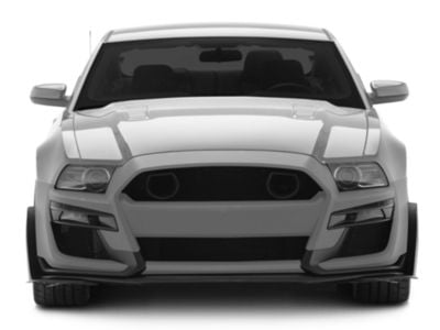 MP Concepts GT500 Style Front Bumper; Unpainted (13-14 Mustang GT, V6)