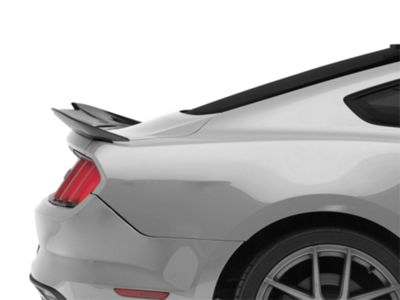 MP Concepts V-Style Rear Spoiler; Gloss Black (15-23 Mustang Fastback)