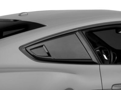 MP Concepts Mustang Quarter Window Scoops; Unpainted 398114