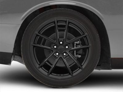 MRR M392 Black Wheel; Rear Only; 20x11 (08-23 RWD Challenger)