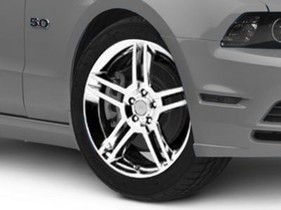 Mustang 2010 GT500 Style Chrome Wheel; 19x8.5; 30mm Offset