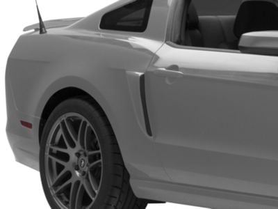 Mustang ABS Side Scoops; Pre-Painted (10-14 Mustang) - Free Mustang ABS Side Scoops; Pre-Painted (10-14 Mustang) - Free