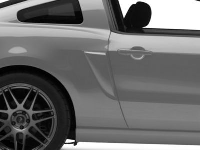 Mustang ABS Side Scoops; Pre-Painted (10-14 Mustang) - Free Mustang ABS Side Scoops; Pre-Painted (10-14 Mustang) - Free