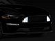 Badgeless Honeycomb Mesh Upper Grille with LED DRL; Matte Black (18-23 Mustang GT, EcoBoost)