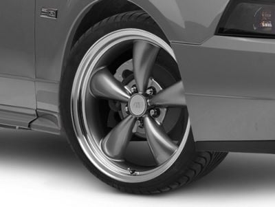 Bullitt Anthracite Wheel; 18x8 (99-04 Mustang)