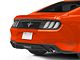 Euro Style Tail Lights; Gloss Black Housing; Clear Lens (15-23 Mustang)