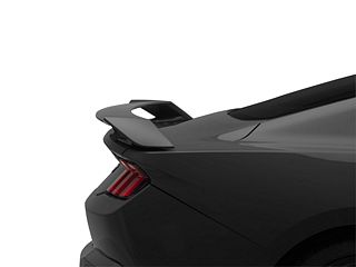 GT Package Rear Spoiler; Matte Black (24-25 Mustang Fastback)