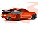 GT500 Track Pack Style Rear Spoiler; Gloss Black (15-23 Mustang Fastback)