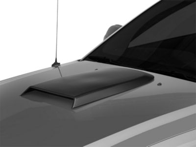 Hood Scoop; Black (05-09 Mustang GT, V6)