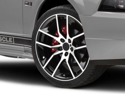 22インチ HARMAN Mustang Magnetic Style Gloss Black Machined Wheel; 19x8.5