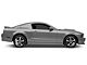 MMD Quarter Window Louvers; Pre-Painted (05-14 Mustang Coupe)