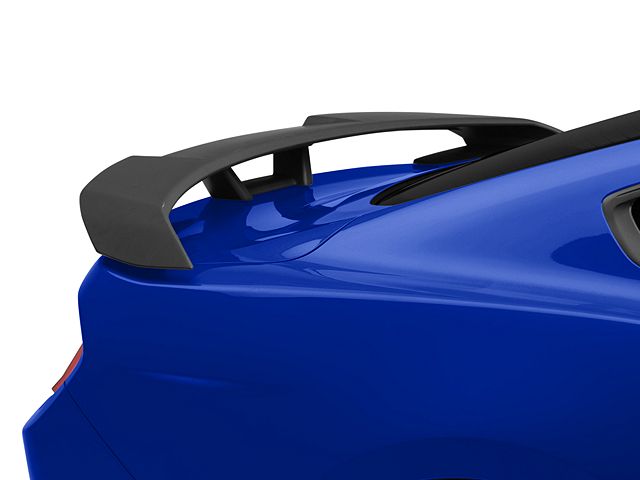 Mustang Performance Pack Style Rear Spoiler; Matte Black (15-23 Mustang ...