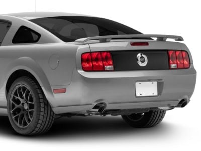 Rear Black Out Panel; Smoked (05-09 Mustang)