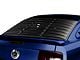SpeedForm Rear Window Louvers; Textured ABS (05-14 Mustang Coupe)
