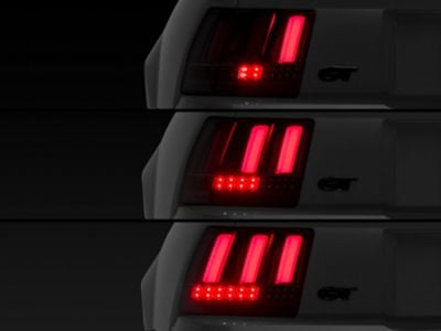 Fits 1999-2004 Mustang Tail Light Red Sequential Led Sig Aai | Meses sin interés